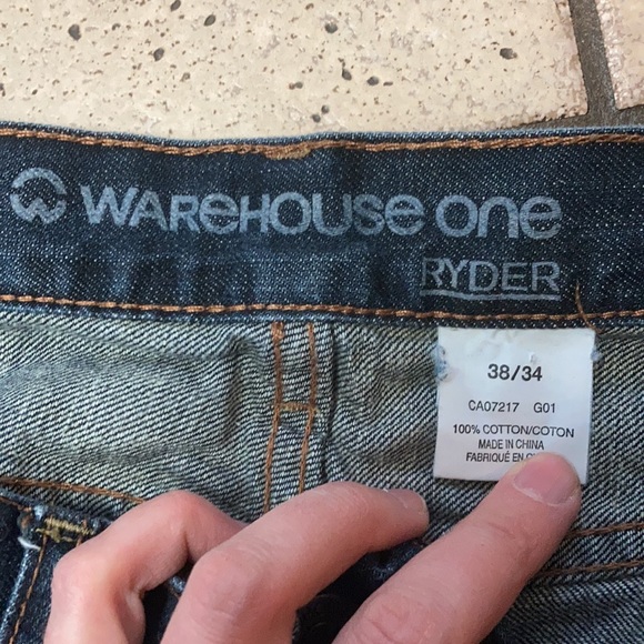 Size 38/34 warehouse one jeans - Picture 7 of 12